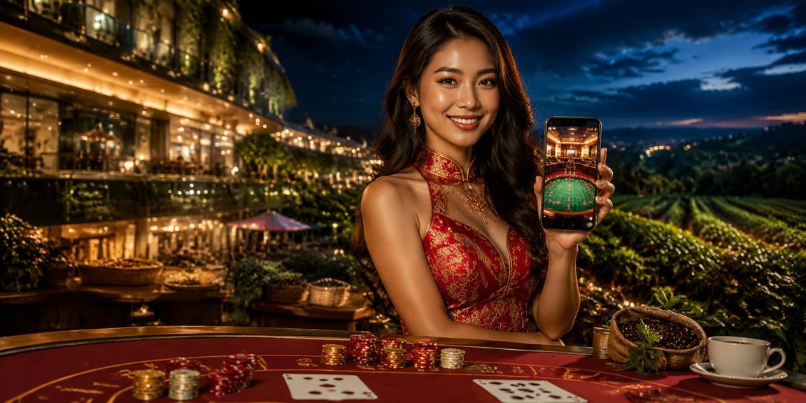 Không gian café ven biển Nha Trang kết hợp trải nghiệm casino trực tuyến
